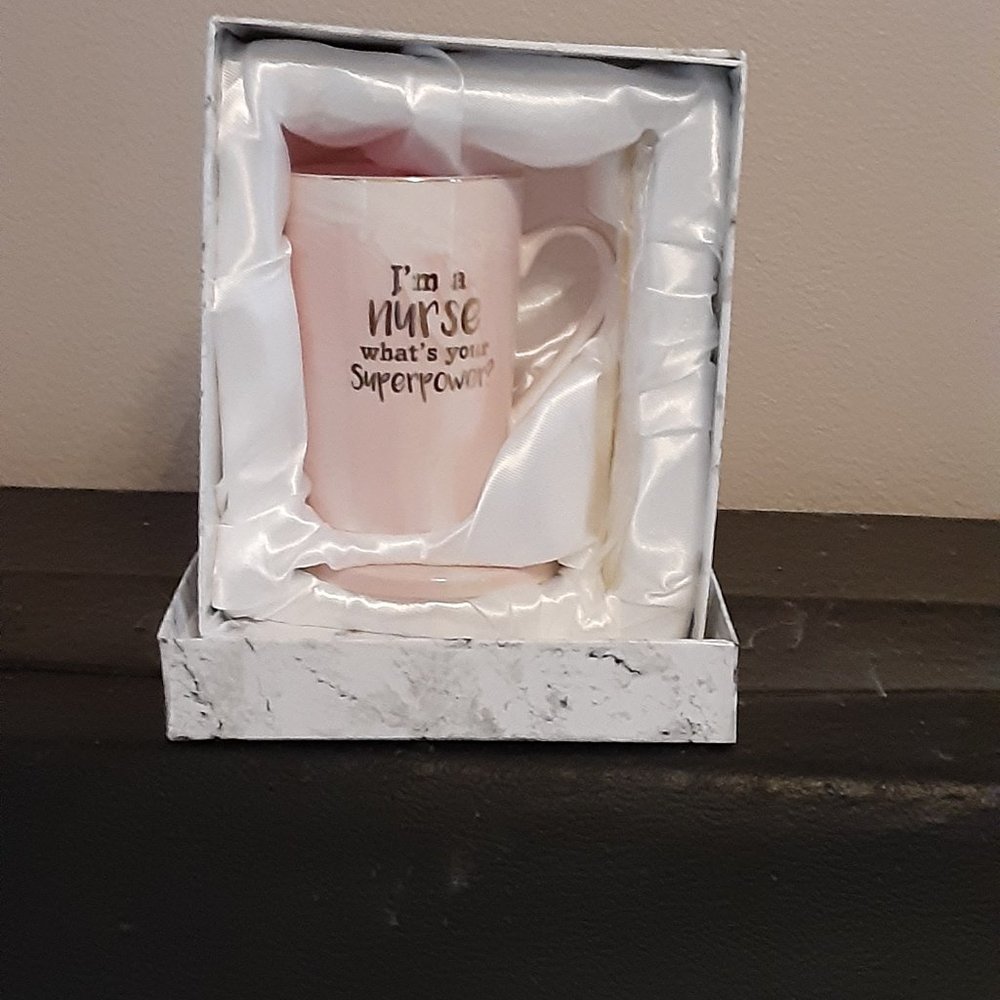 cute mug and stir up for a nurse present